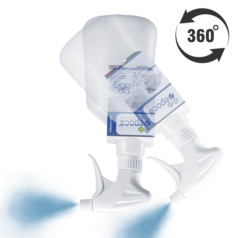 EPOCA EP10 360° Derece Kimyasal Dayanımlı El Tipi Sprey Şişe 600 ml
