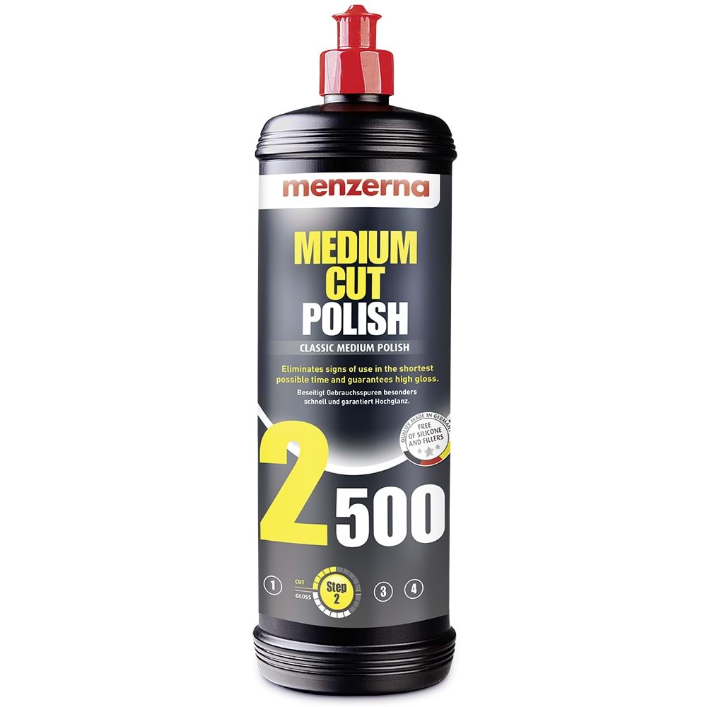 MENZERNA 2500 İnce Çizik Giderici Pasta - 1 lt