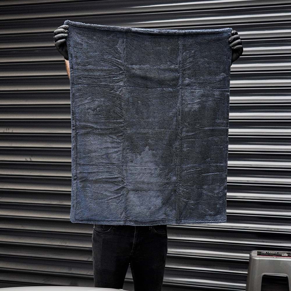 KLIN Drying DUO Çift Taraflı Kurulama Havlusu 1200 GSM (Lacivert) - 90x70cm