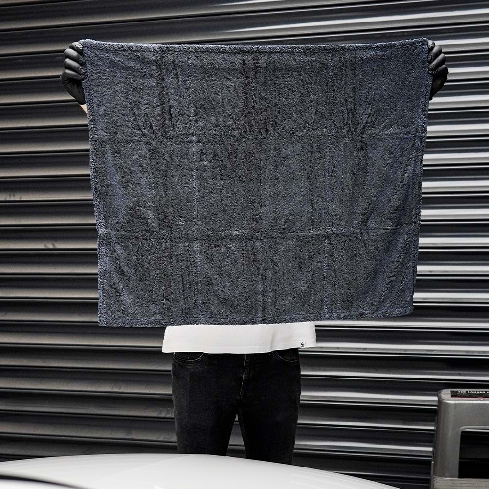 KLIN Drying DUO Çift Taraflı Kurulama Havlusu 1200 GSM (Lacivert) - 70x45cm