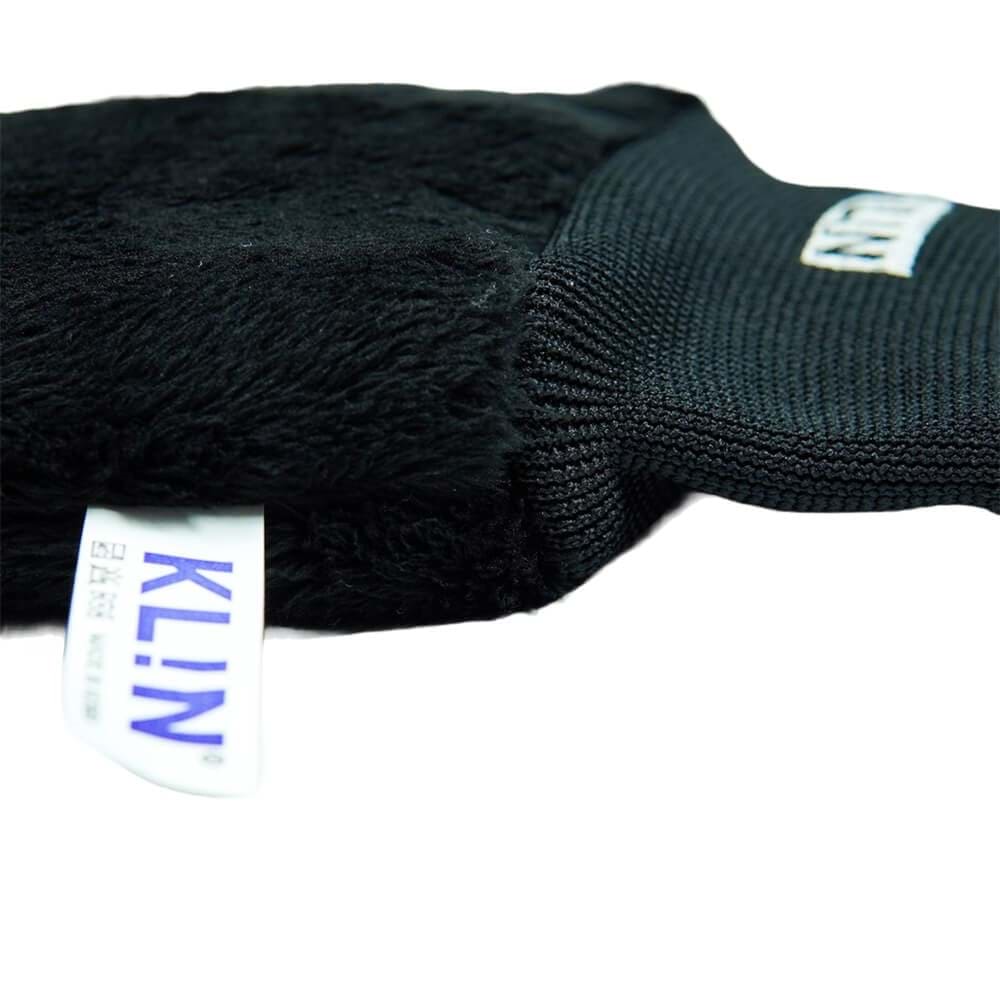 KLIN Softy Mitt Yumuşak Tüylü Araç Yıkama Eldiveni (Siyah) - 20x16 cm