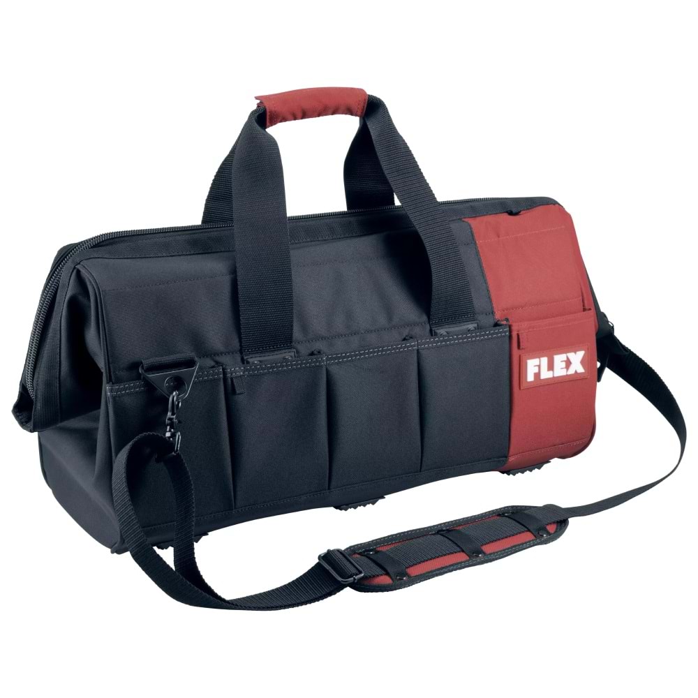 FLEX FB L 700/400 Ürün Taşıma Saklama Çantası 57cm - Omuz Askılı Dayanıklı Çok Gözlü