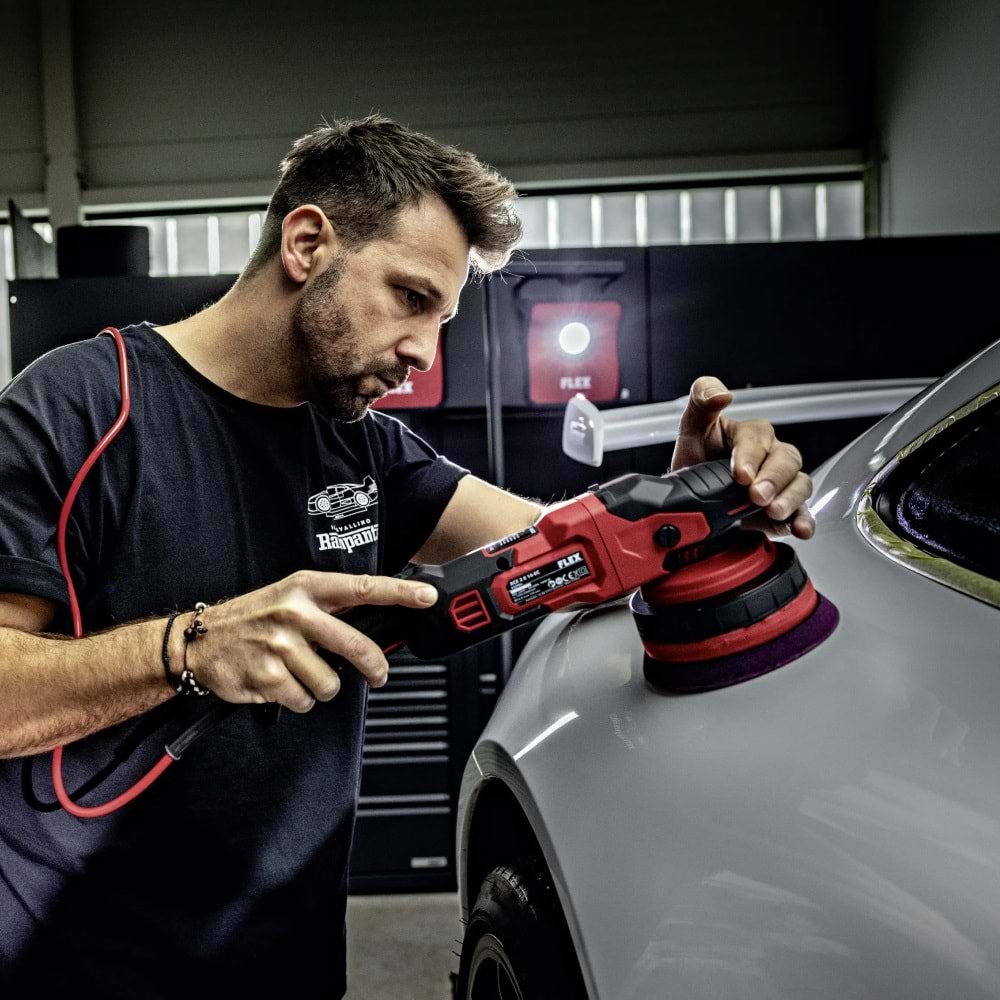 FLEX XCE 2 8 14-EC DA Orbital Polisaj Makinesi 1400W (2. Nesil)| Fırçasız Kömürsüz Motor Gear Driven