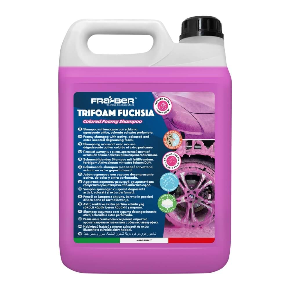 FRA-BER Tri-Foam Yeşil Renkli, Cilalı Ön Yıkama Şampuanı (1:80 Konsantre) - 25 kg