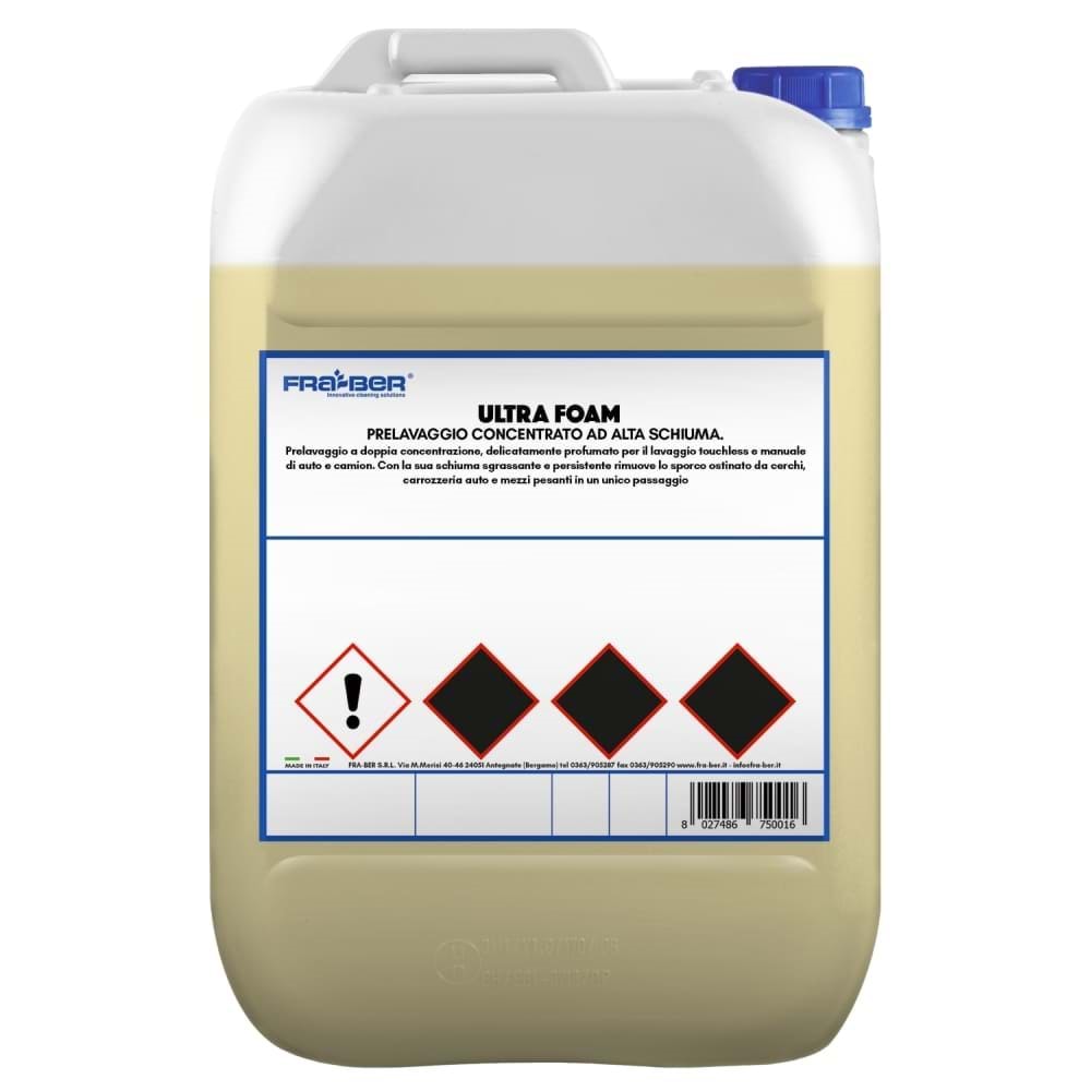 FRA-BER Ultra Foam Yoğun Köpüklü Cilalı Ön Yıkama Şampuanı - 5 kg