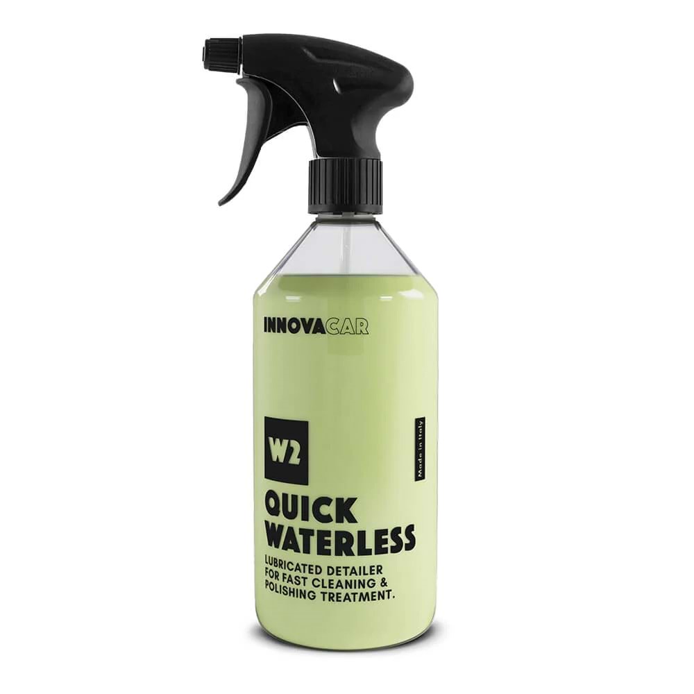 INNOVACAR W2 Quick Waterless Seramik Katkılı Susuz Temizleyici ve Cila 500 ml | Oto Boya Motor