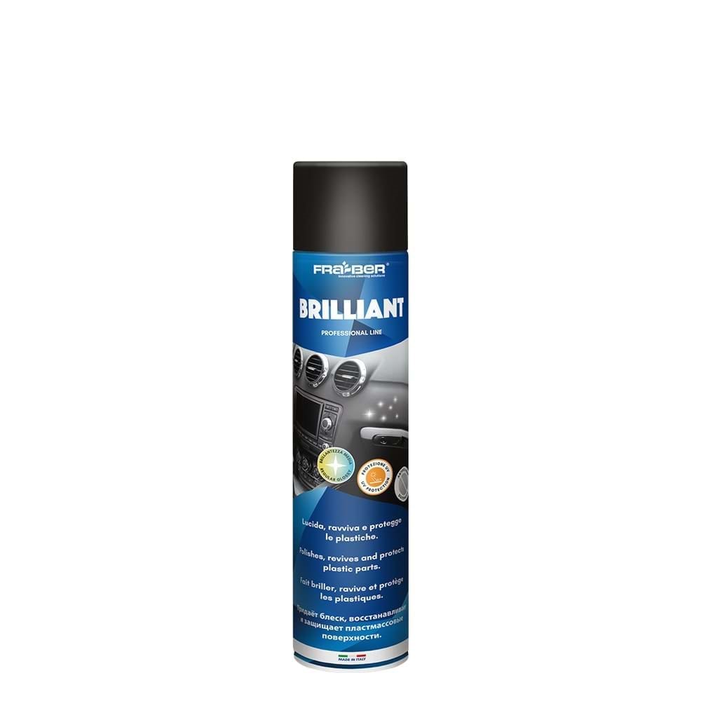 FRA-BER Brilliant Drakar Antistatik Konsol Ve İç Plastik Temizleyici Parlatıcı Parfümlü - 600 ml