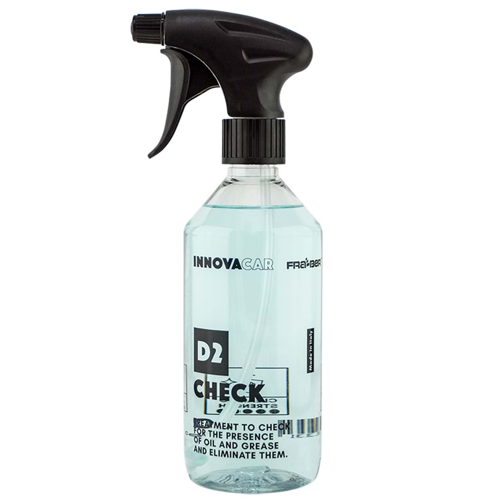 INNOVACAR D2 CHECK Alkol Bazlı Yüzey Temizleyici Konsantre - 500 ml