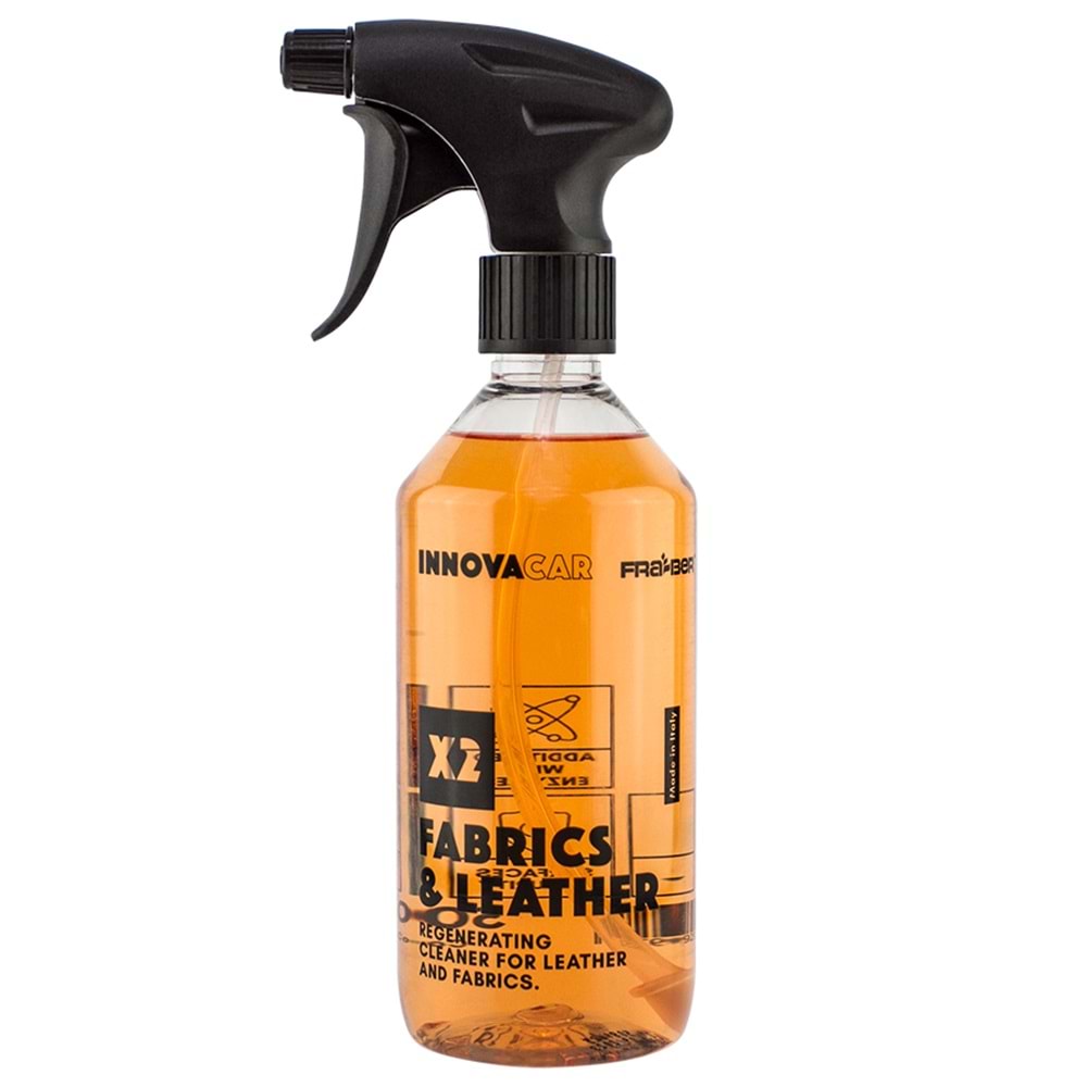 INNOVACAR X2 FABRİCS&LEATHER Deri Ve Kumaş Temizleyici Konsantre - 500 ml
