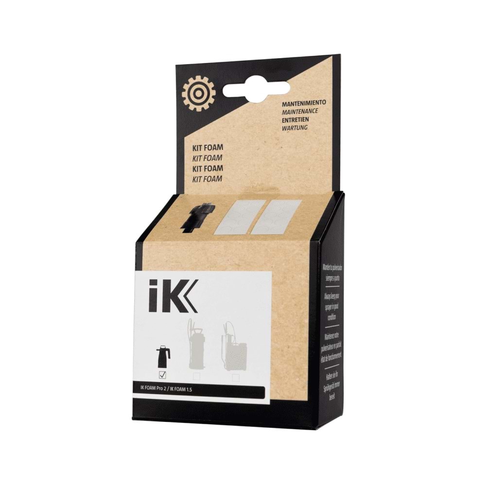 IK FOAM 1,5 ve FOAM PRO 2 için Yedek Köpük Yapıcı Nozzle ve Keçe Kiti - 3 Parça