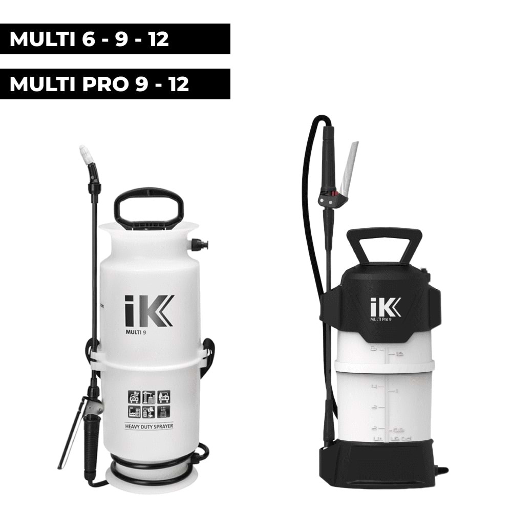 IK MULTI 6-9-12 ve MULTI PRO 9-12 için Yedek Bakım Kiti - 9 Parça