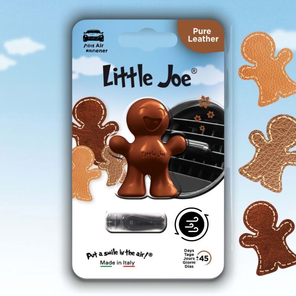 Little Joe Gerçek Deri Araç Kokusu (Pure Leather) -45 Gün -Oto Kokusu Kalıcı Klima Parfüm
