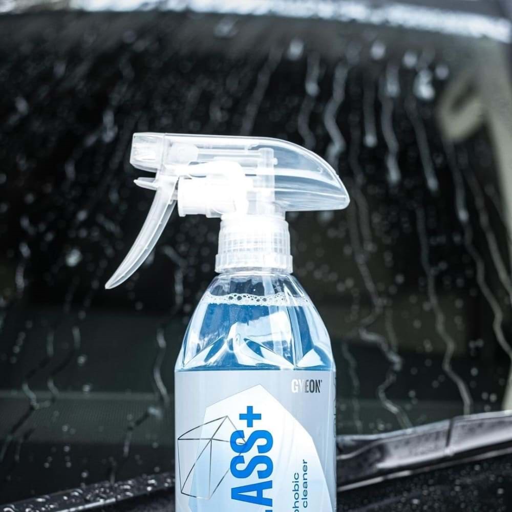 GYEON Q²M Glass+ Plus Araç Cam Yağmur Kaydırıcı Su İtici ve Temizleyici - 500 ml -Hidrofobik Parlak