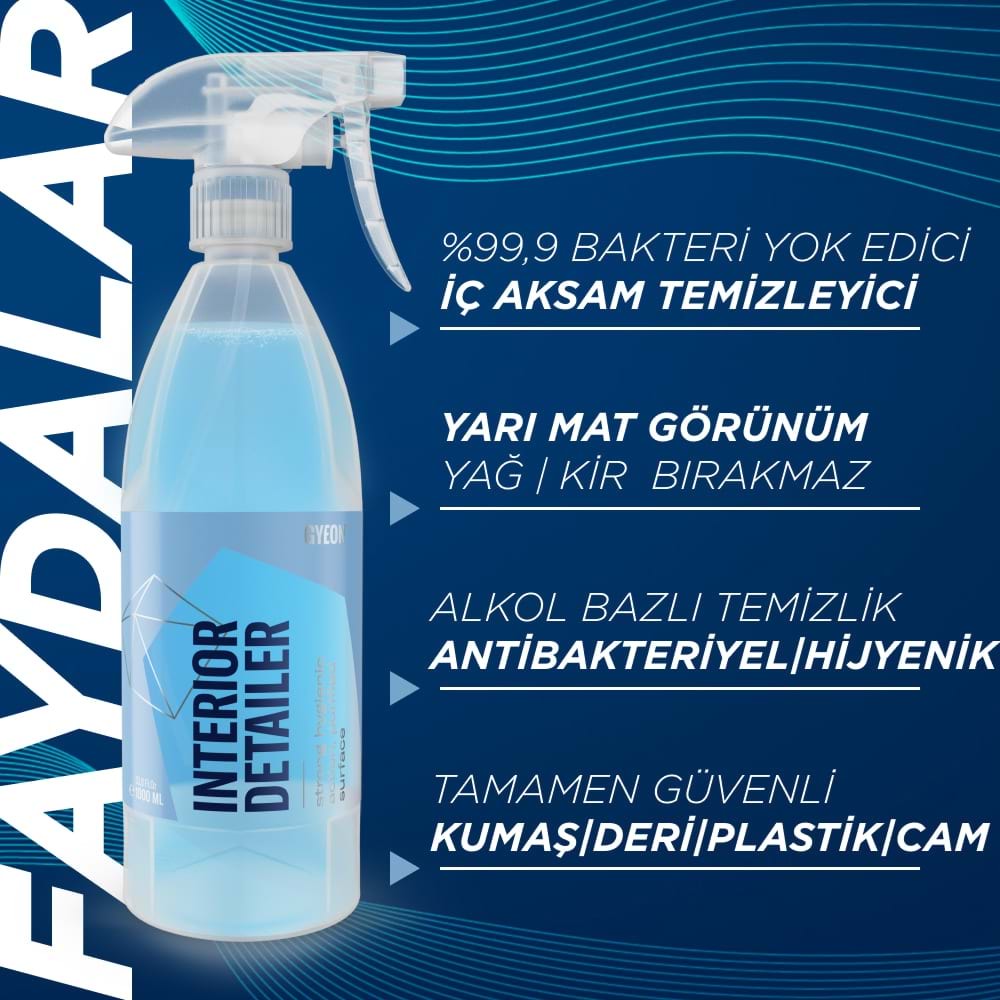 GYEON Q²M İnteriorDetailer, Araç İçi Temizleyici - 4000 ml