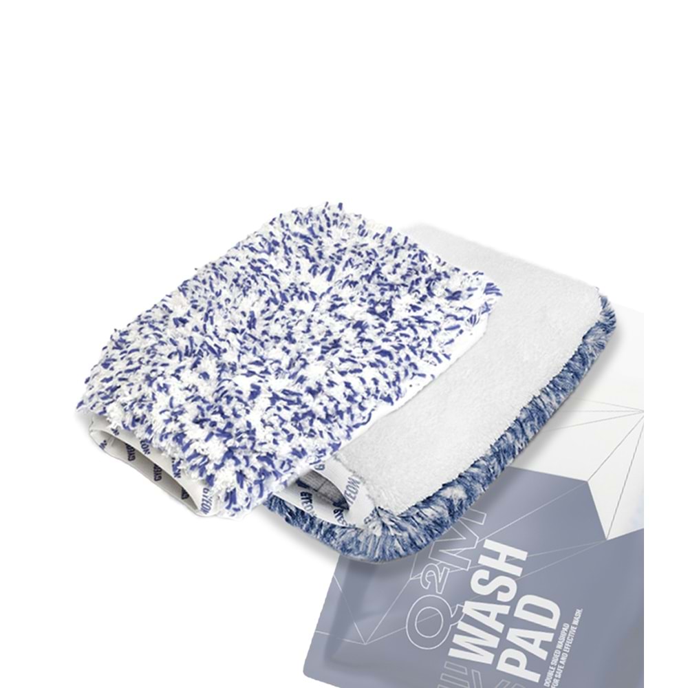 GYEON Q2M WashPad EVO Çift Taraflı Mikrofiber Araç Yıkama Eldiveni | Oto Yıkama Pedi Süngeri