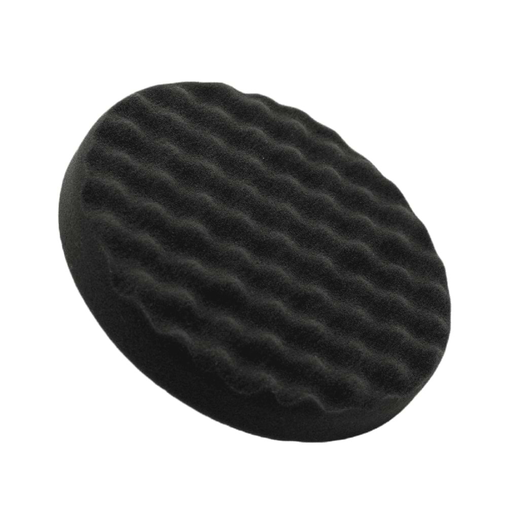 MG PADS Rotary Cila/Boya Koruma Süngeri Waffle (Siyah) - 160 mm