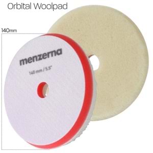 MENZERNA Premium Orbital Kuzu Yünü Polisaj Keçesi 140 mm/5,5