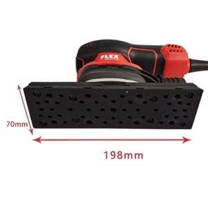 FLEX OSE 2-70x198-EC Elektrikli Rende Orbital Zımpara Makinesi 260W - Avuç İçi Kömürsüz Hız Kontrol