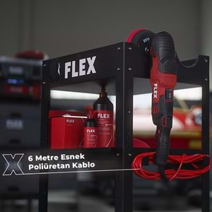 FLEX PE 2-14 EC Rotary Polisaj Makinesi 1400W (2. Nesil) | Fırçasız Kömürsüz Motor Yüksek Tork