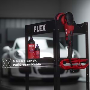 FLEX XCE 2 8 14-EC DA Orbital Polisaj Makinesi 1400W (2. Nesil)| Fırçasız Kömürsüz Motor Gear Driven