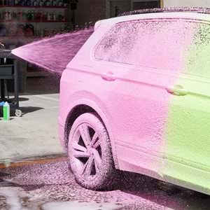 INNOVACAR S2 FOAMY Enzimli PH Nötr Mavi Renkli Özel Kokulu Araç Yıkama Şampuanı - 1 lt