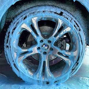 INNOVACAR S2 FOAMY Enzimli PH Nötr Mavi Renkli Özel Kokulu Araç Yıkama Şampuanı - 1 lt