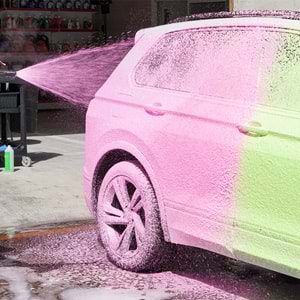 INNOVACAR S2 FOAMY Enzimli PH Nötr Pembe Renkli Özel Kokulu Araç Yıkama Şampuanı - 1 lt
