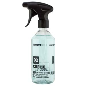 INNOVACAR D2 CHECK Alkol Bazlı Yüzey Temizleyici Konsantre - 500 ml