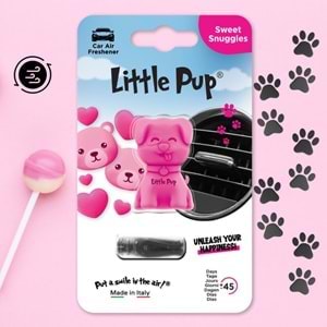 Little Joe Little Pup Tatlı Araç Kokusu (Sweet Snuggles) -45 Gün -Oto Kokusu Kalıcı Klima Parfüm