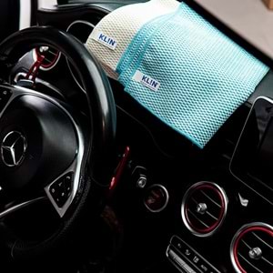 KLIN Bubble Towel Kabarcık Desenli Mikrofiber Temizlik Bezi 2'li Paket - 45x37 cm