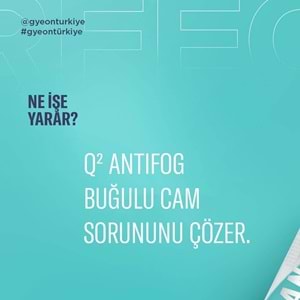 GYEON Q² AntiFog Cam Buğu Önleyici Kaplama Seti - 120 ml