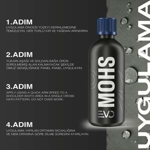 GYEON Q² Mohs EVO Light Box Seramik Kaplama - 30 ml - 9H Oto Boya Koruma-Su İtici