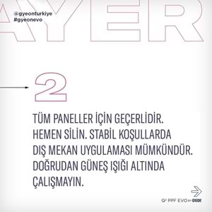 GYEON Q² PPF EVO Folyolara Özel Seramik Kaplama - 50 ml - Araç PPF Kaplama Koruma