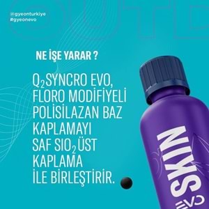 GYEON Q² Syncro EVO Light Box Çift Katman Seramik Kaplama - 50 ml + 50 ml - 9H Oto Boya Koruma