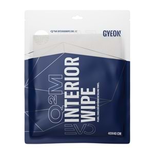 GYEON Q²M InteriorWipe EVO İç Yüzey Detaylı Temizlik Bezi 2'li Paket - 40x40 cm