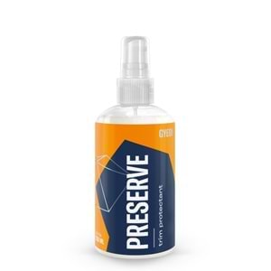 GYEON Q²M Preserve İç Dış Plastik Trim Yenileyici Ve Koruyucu - 250 ml -Mat Görünüm Plastik Onarıcı