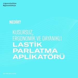 GYEON Q²M Tire Applicator Lastik Parlatıcı Sünger Büyük Boy - 2'li Paket