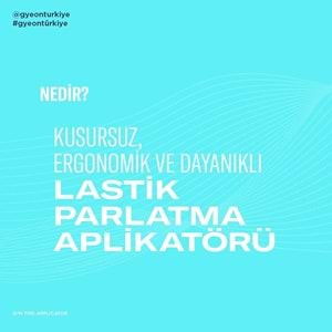 GYEON Q²M Tire Applicator Lastik Parlatıcı Sünger Büyük Boy - 2'li Paket