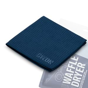 GYEON Q2M WaffleDryer EVO Petek Doku Cam Silme Bezi - 40x40 cm | Mikrofiber Oto Kurulama Havlusu