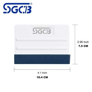 SGCB Keçeli Ragle 10 Cm PPF - Folyo - Cam Filmi Çekme Aparatı Çekçek