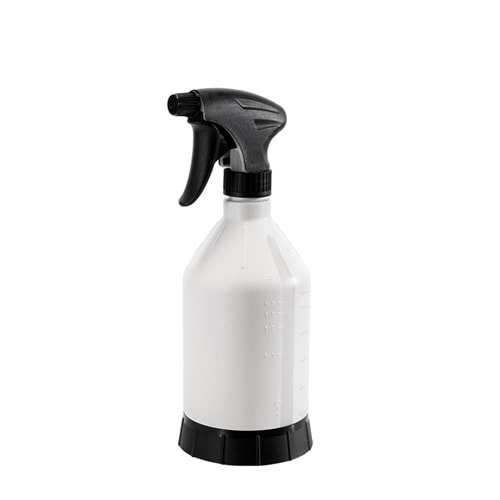 EPOCA A-TYPE 0.6 Kimyasal Dayanımlı El Tipi Sprey Şişe 600 ml - Beyaz/Siyah (NBR)