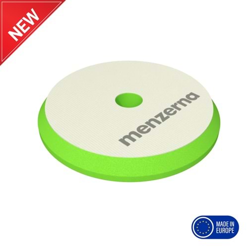 MENZERNA Rotary ve Orbital Uyumlu Hare Giderici Sünger 130/150mm - Yeşil | Hologram Giderici Pad