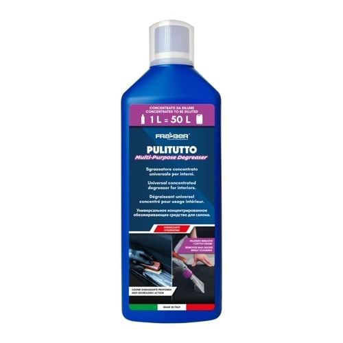 FRA-BER Pulitutto Deri, kumaş ve plastik Temizleyici Köpük - 1000 ml