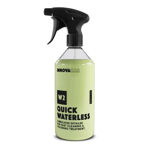 INNOVACAR W2 Quick Waterless Seramik Katkılı Susuz Temizleyici ve Cila 500 ml | Oto Boya Motor