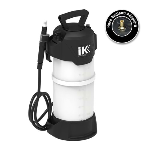 IK PPF LITE Cam Filmi PPF Folyo Kaplama İçin Basınçlı Pompa 8 Litre | Hava Girişli 6 Metre Hortumlu