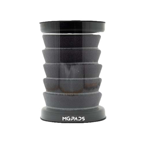 MG PADS Pasta Süngeri 65/55 mm 5'li Paket (Gri) - Mini Polisaj Makinesi Uyumlu