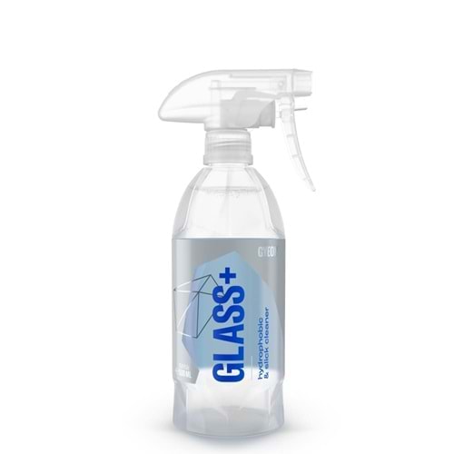 GYEON Q²M Glass+ Plus Araç Cam Yağmur Kaydırıcı Su İtici ve Temizleyici - 500 ml -Hidrofobik Parlak