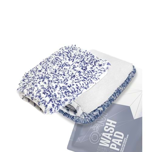 GYEON Q2M WashPad EVO Çift Taraflı Mikrofiber Araç Yıkama Eldiveni | Oto Yıkama Pedi Süngeri