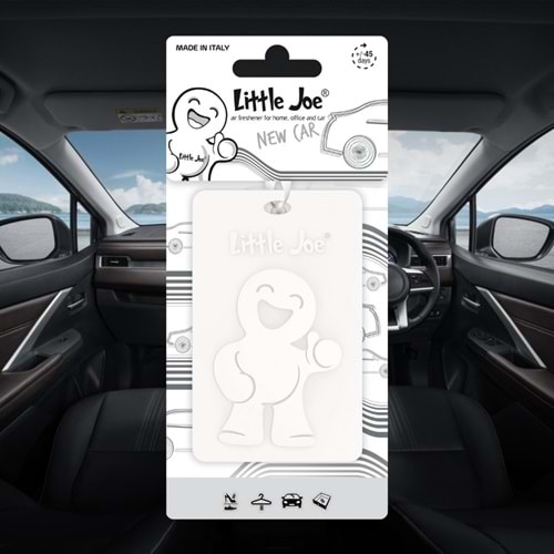 Little Joe Yeni Araç Kokulu Dolap Asma Kart (New Car) -45 Gün -İpli Ev Oto Kokusu -Ayna Parfümü