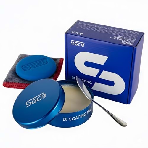 SGCB D1 Coating Wax Cila Seti - 200 gr | Araç Boya Koruma | Parlak Oto Krem Cila Hidrofobik Etki